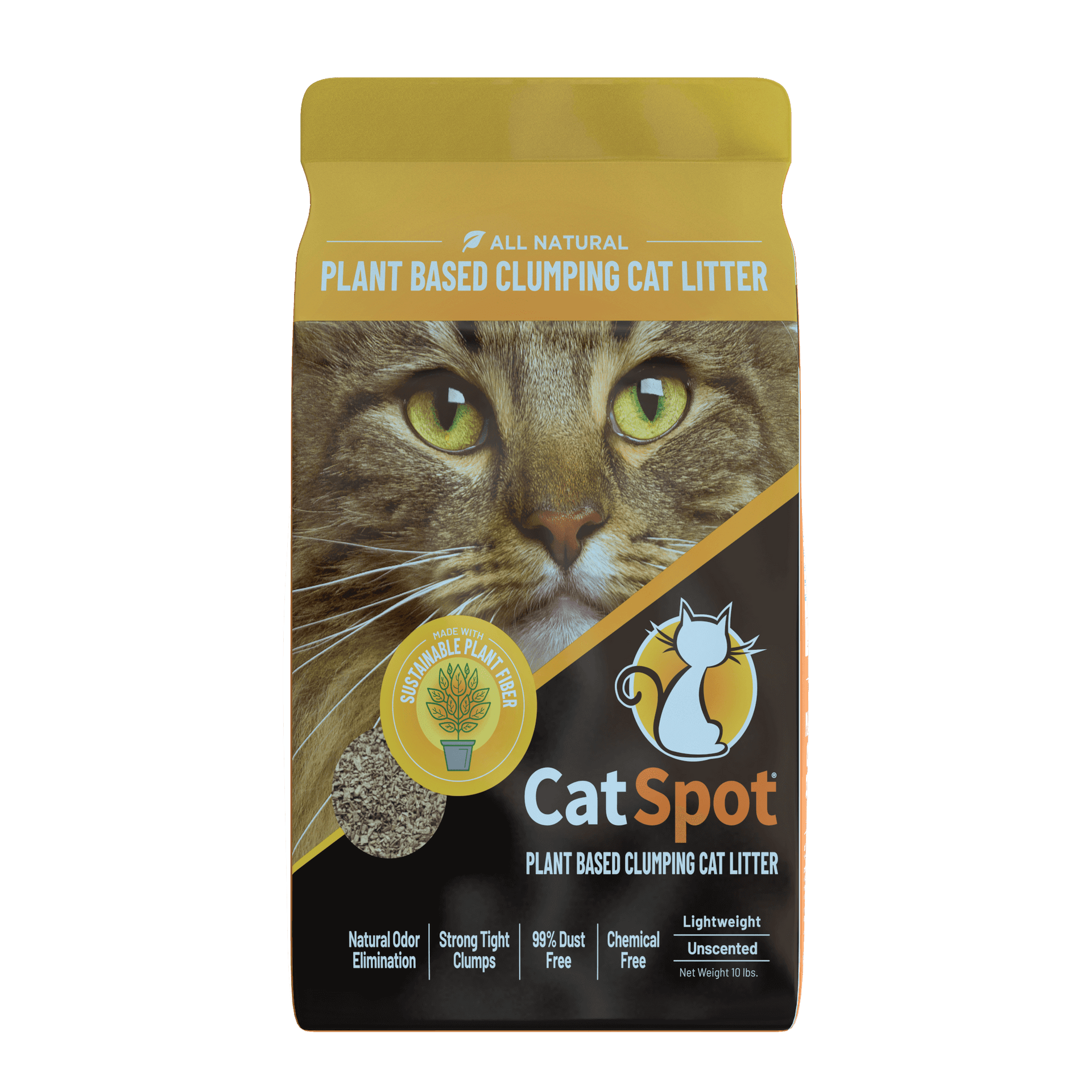 cat litter pot plant CatSpot Plant-Based Clumping Cat Litter – All Natural, Chemical-Free, –  CatSpot Litter
