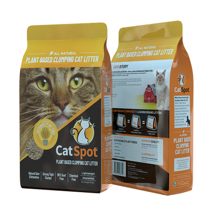 3 Bag Bundle:  CatSpot Plant-Based Clumping Litter