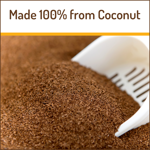 Coconut shell cat litter outlet