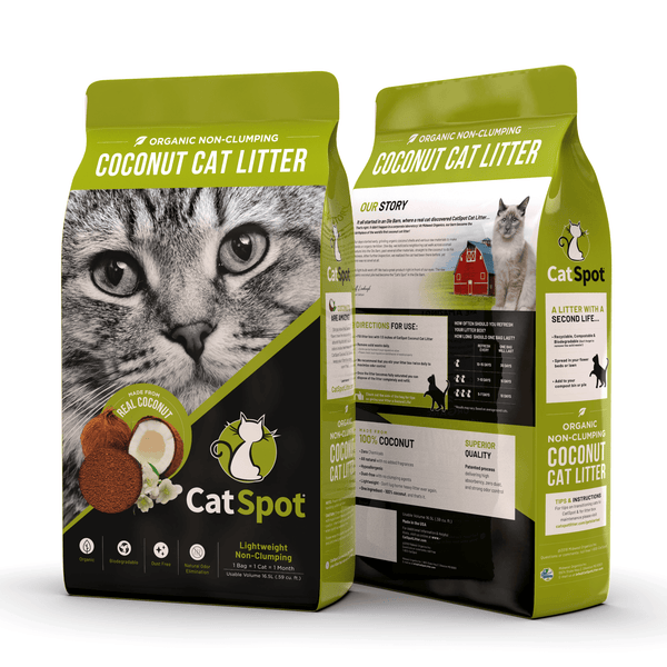 3 Bag Bundle: CatSpot Non-clumping, 100% All-Natural
